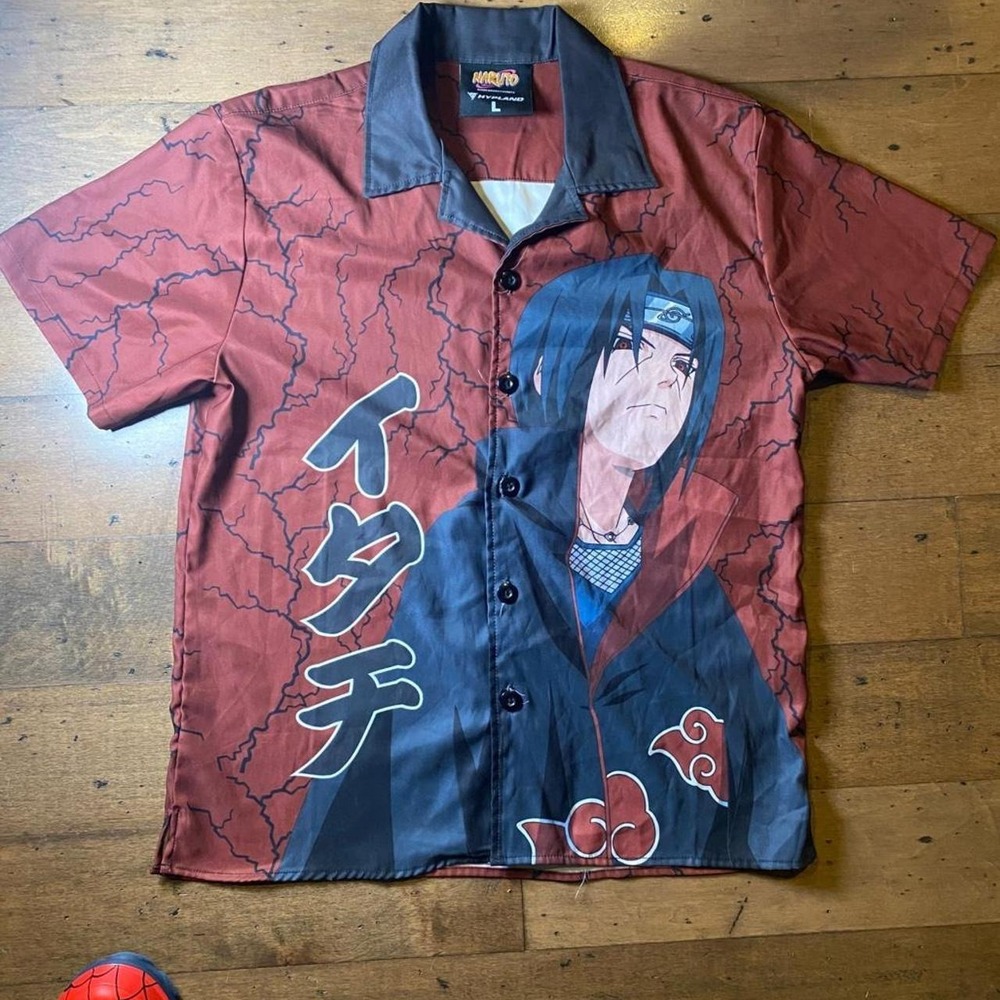 hypland itachi button up size L